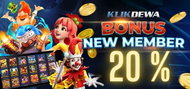 BONUS NEW MEMBER 20%